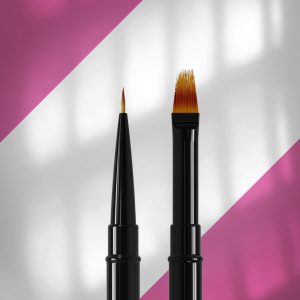 ДВУСТРАННА ЧЕТКА ЗА ДЕКОРАЦИЯ И ГЕЛ STALEKS EXPERT 7/11мм – NBE-01/07